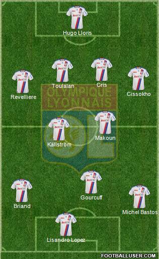 Olympique Lyonnais Formation 2010