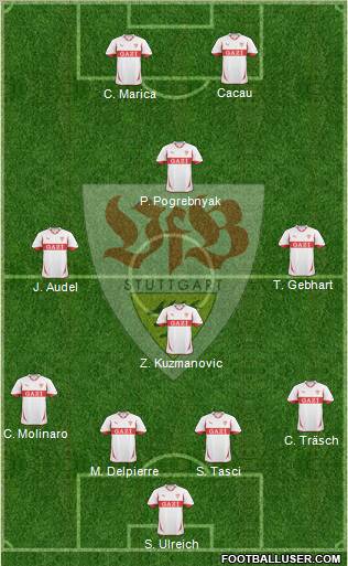 VfB Stuttgart football formation