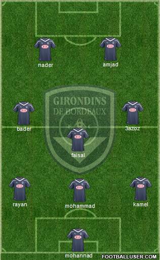 FC Girondins de Bordeaux Formation 2010