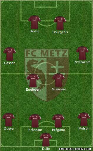 Football Club de Metz football formation