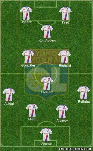 Olympique Lyonnais Formation 2010