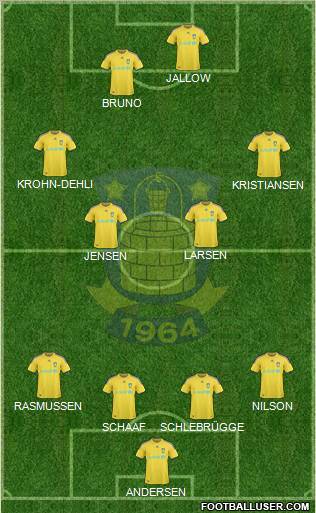 Brøndbyernes Idrætsforening Formation 2010