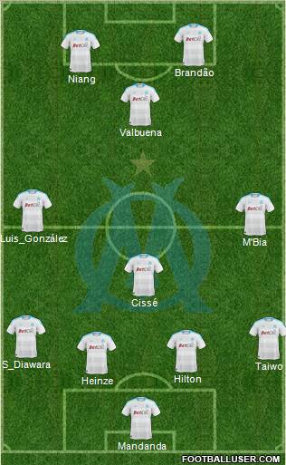 Olympique de Marseille Formation 2010