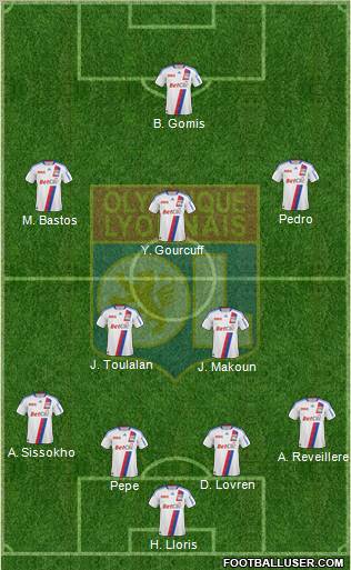 Olympique Lyonnais Formation 2010