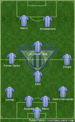 C.D. Leganés S.A.D. football formation