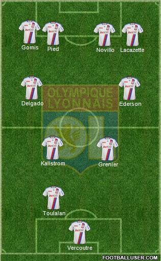 Olympique Lyonnais Formation 2010