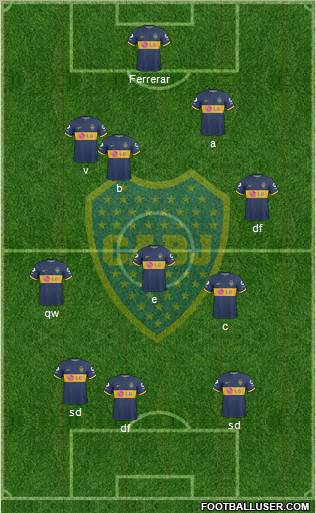 Boca Juniors Formation 2010