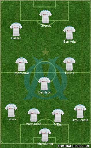 Olympique de Marseille Formation 2010