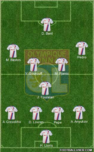 Olympique Lyonnais Formation 2010