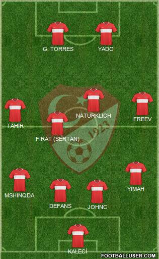 Turkey Formation 2010