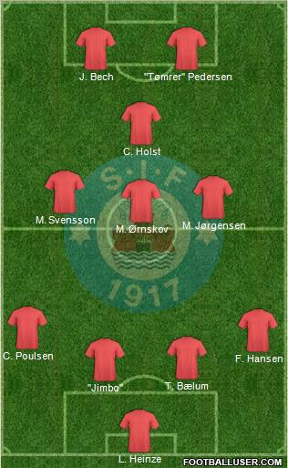 Silkeborg Idrætsforening Formation 2010