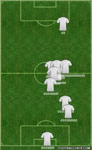 World Cup 2010 Team Formation 2010