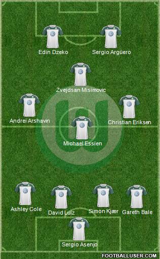 VfL Wolfsburg Formation 2010