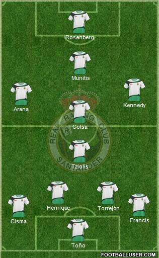 R. Racing Club S.A.D. Formation 2010