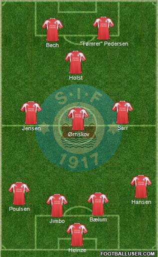 Silkeborg Idrætsforening Formation 2010