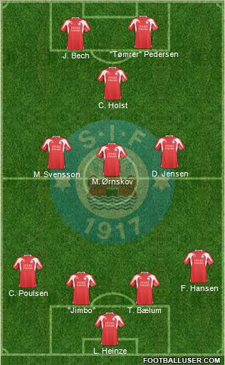 Silkeborg Idrætsforening Formation 2010