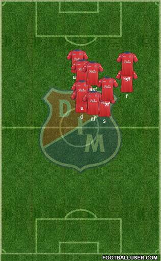 CD Independiente Medellín Formation 2010