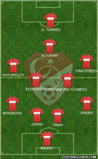 Turkey Formation 2010