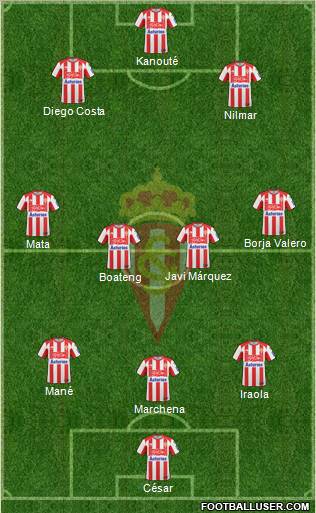 Real Sporting S.A.D. Formation 2010