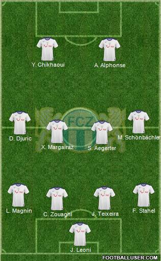 FC Zürich Formation 2010
