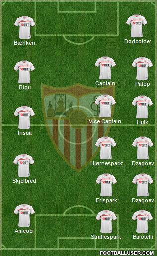 Sevilla F.C., S.A.D. Formation 2010