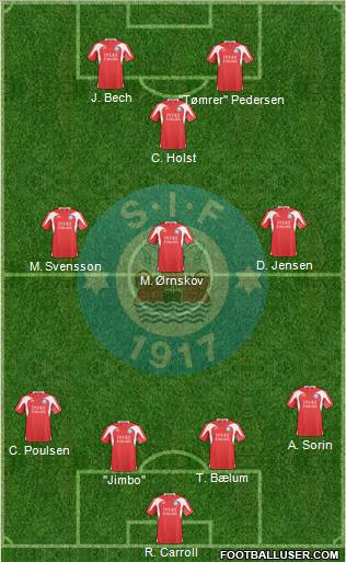 Silkeborg Idrætsforening Formation 2010
