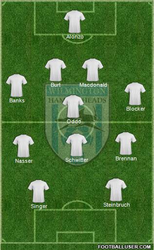 Wilmington Hammerheads Formation 2010