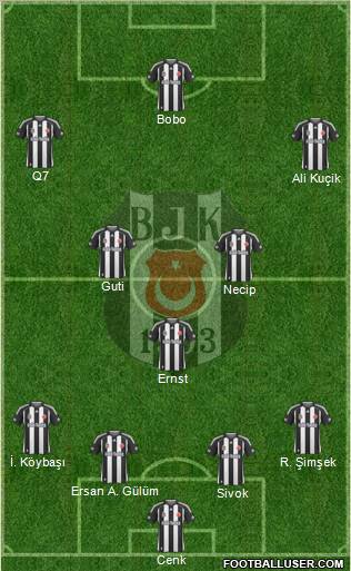 Besiktas JK Formation 2010