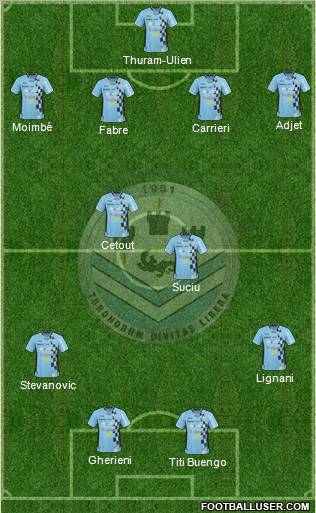 Tours Football Club Formation 2010