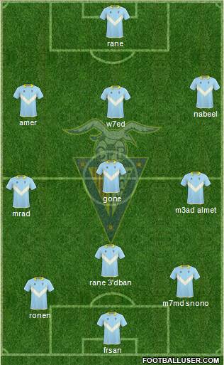 C.F. Badalona Formation 2010