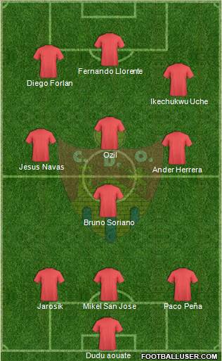 C.D. Ourense Formation 2010