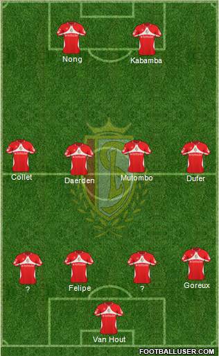 R Standard de Liège Formation 2010