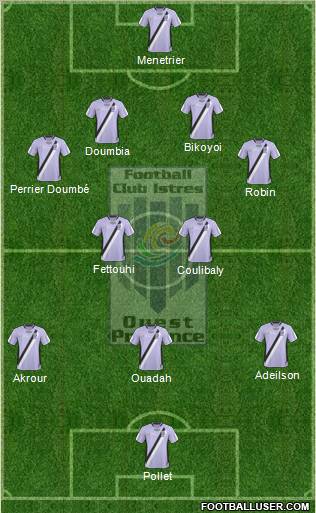 Football Club Istres Ouest-Provence Formation 2010