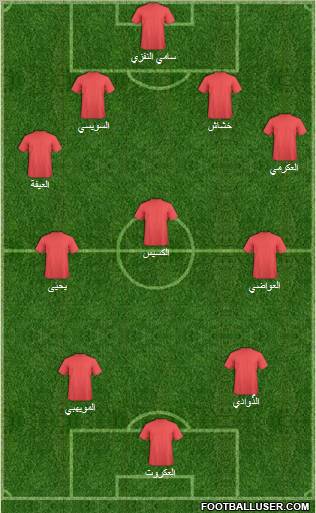 Club Africain Tunis Formation 2010