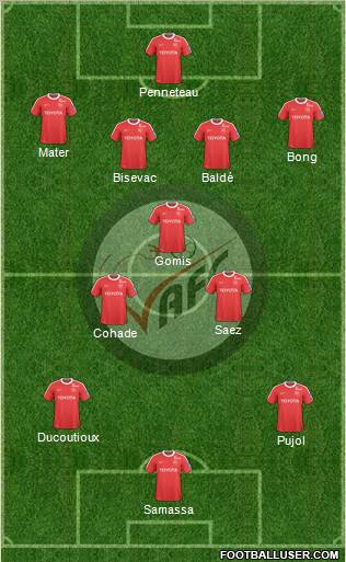 Valenciennes Football Club Formation 2010