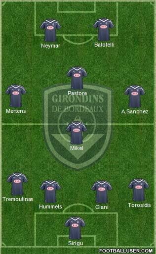 FC Girondins de Bordeaux Formation 2010