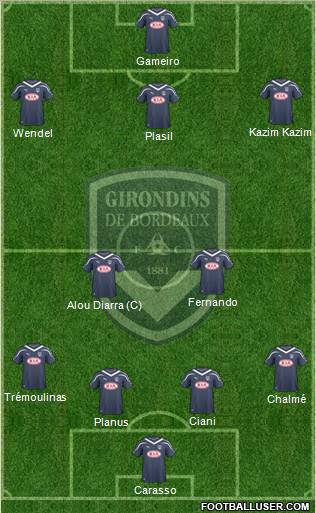 FC Girondins de Bordeaux Formation 2010
