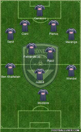 FC Girondins de Bordeaux Formation 2010