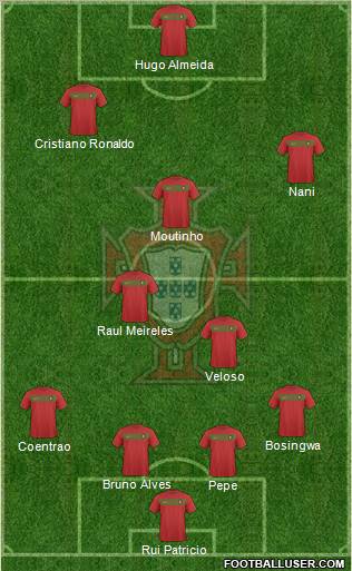 Portugal Formation 2010