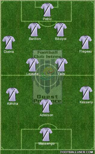 Football Club Istres Ouest-Provence Formation 2010
