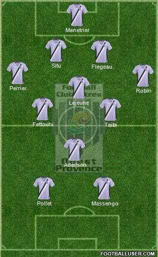 Football Club Istres Ouest-Provence Formation 2010