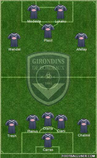 FC Girondins de Bordeaux Formation 2010