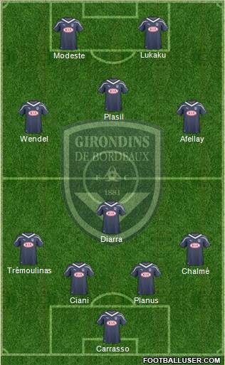 FC Girondins de Bordeaux Formation 2010