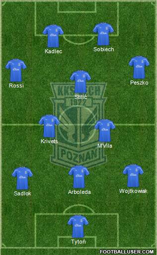 Lech Poznan Formation 2010