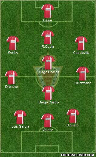 Real Murcia C.F., S.A.D. Formation 2010