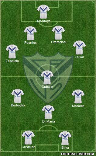 Vélez Sarsfield Formation 2010