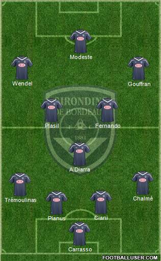 FC Girondins de Bordeaux Formation 2010