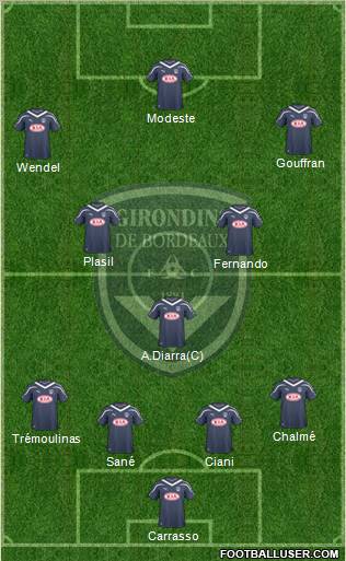 FC Girondins de Bordeaux Formation 2010