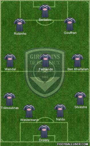 FC Girondins de Bordeaux Formation 2010