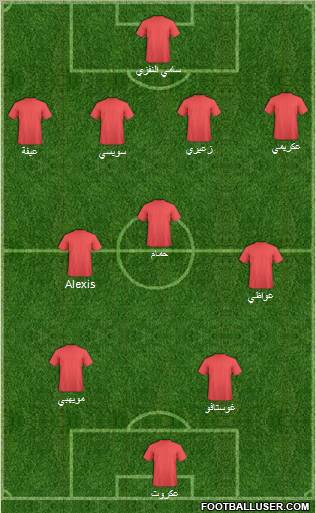 Club Africain Tunis Formation 2010